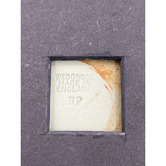 Wedgwood Green Jasperware Framed Dancing Hours Plaque  2 Cherubs Putti Plaques - Picture 9 of 16